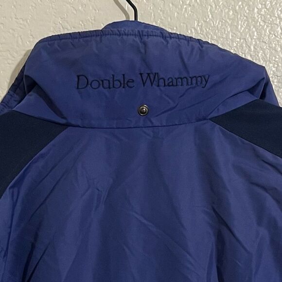 Vintage 90’s Columbia 2 in 1 Jacket Fleece Water Resistant Shell Detachable L - Picture 11 of 15